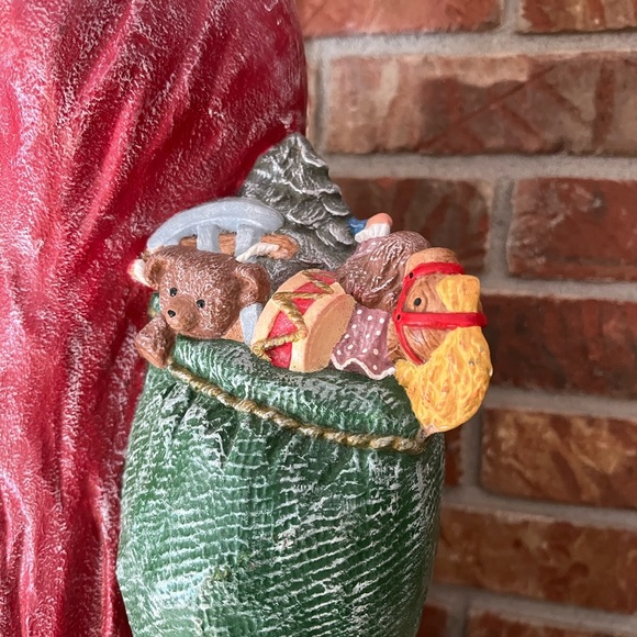 ❤️Rare Vintage 1986 15” Large Heavy Santa Clause Decor‼️FINAL SALE - Picture 5 of 6